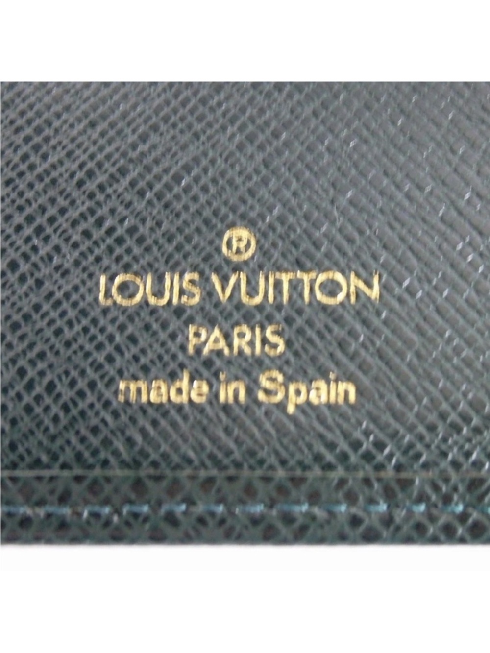 Louis Vuitton Dark Grn Taiga PM Organizer Agenda/passport holder EUC - Picture 11 of 13